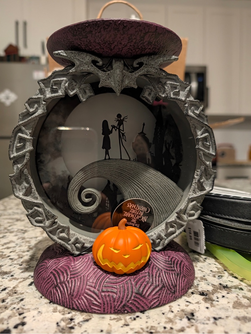 Bath & Body Works x The Nightmare Before Christmas Spiral Hill Candle Holder